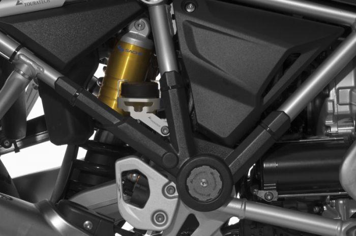 TYSMYXGS Protection Cadre Moteur CNC BMW S1000R 2014-2020 – Anti-Chute Rouge, Ultra Solide