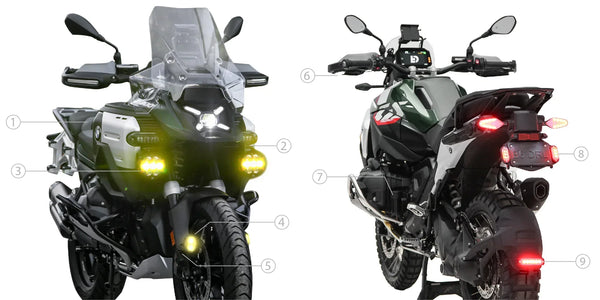 BMW R 1300 GS Adventure Denali opties