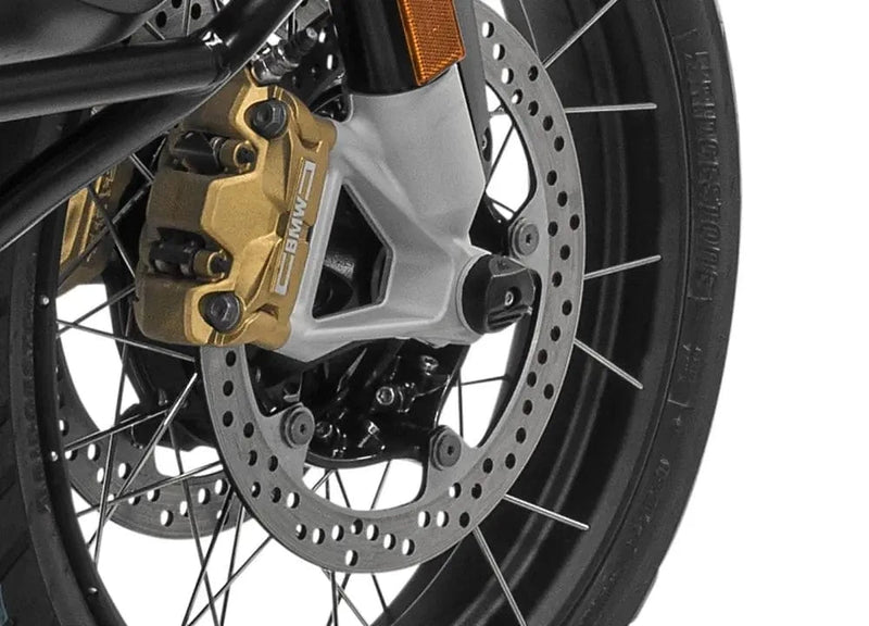 Touratech 01-037-5507-0 Front axle crash bung slider (set) for BMW R1250GS (2022-)/ R1250GS Adventure (2022-) Crossbar Front axle crash bung slider (set) for BMW R1250GS (2022-)/ R1250GS Adventure (2022-)