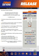 Filtre DNA haute performance BMW R1300GS et R1300GS Adventure