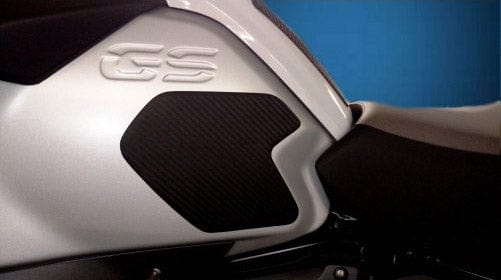 Rubbatech AK Carbon LC ADV Rubbatech knie tankpads voor de BMW R 1200 GSA LC en R 1250 GSA Tankpads