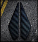 Rubbatech AK Carbon R1200GS LC Rallye Knee Pads Rubbatech knie tankpads voor de BMW Rallye en Exclusive uitvoeringen Tankpads