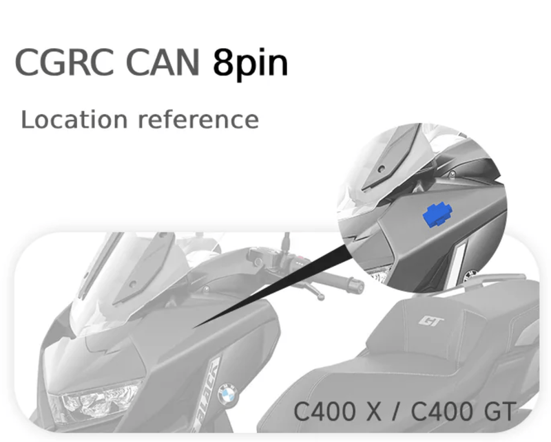 Chigee Chigee Remonte Control CAN wonderwheel controller voor de BMW Navigatiesystemen