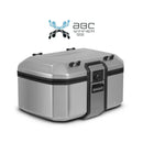 SHAD SHAD TR55 aluminium topkoffer zwart of zilver Topkoffer