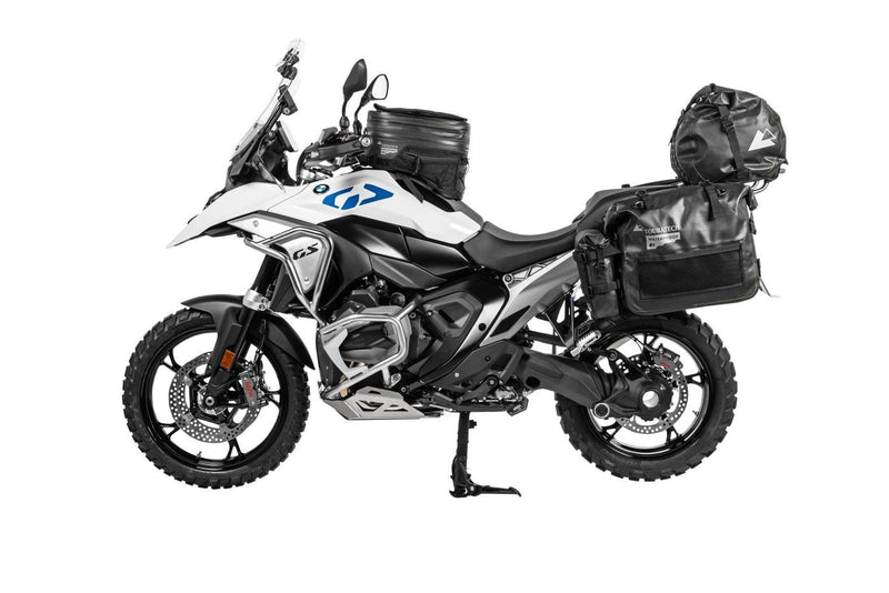 Touratech Touratech Extreme PVC zijtassen 30/40 liter voor aan de zijkofferhouder Zijtassen Touratech Extreme PVC zijtassen 30/40 liter voor aan de zijkofferhouder