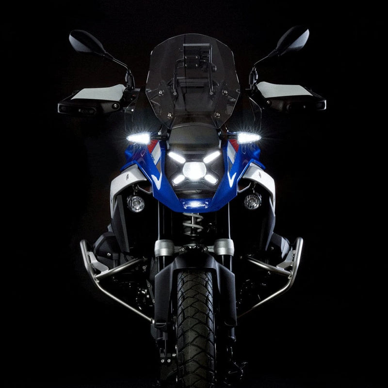 Weiser Weiser Extreme Evo knipperlichten voorkant R1250 en R1300 GS GSA Knipperlichten Weiser Extreme Evo knipperlichten voorkant R1250 en R1300 GS GSA